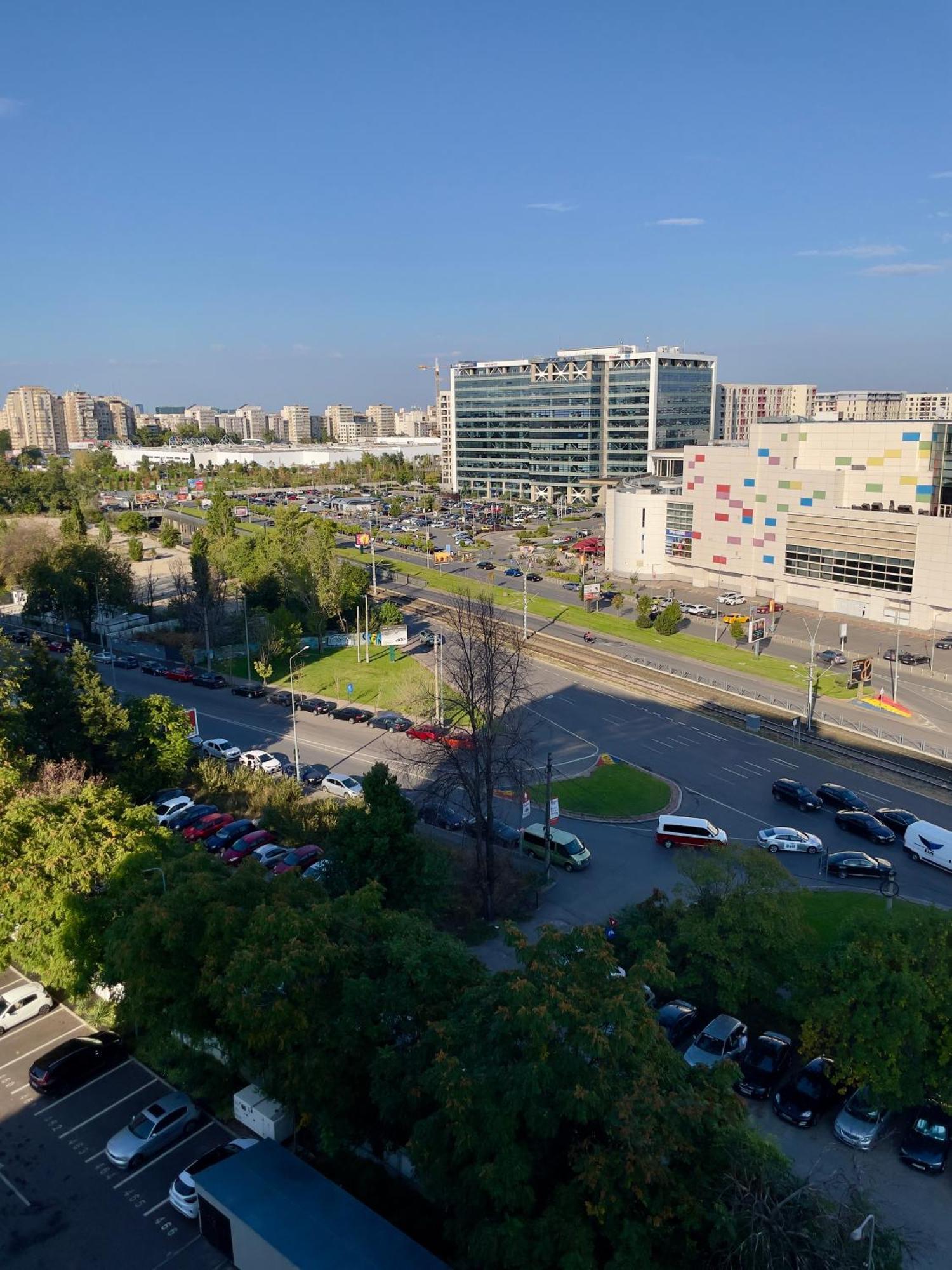 Appartamento Piazza Vista - Granvia Park Bucarest Esterno foto