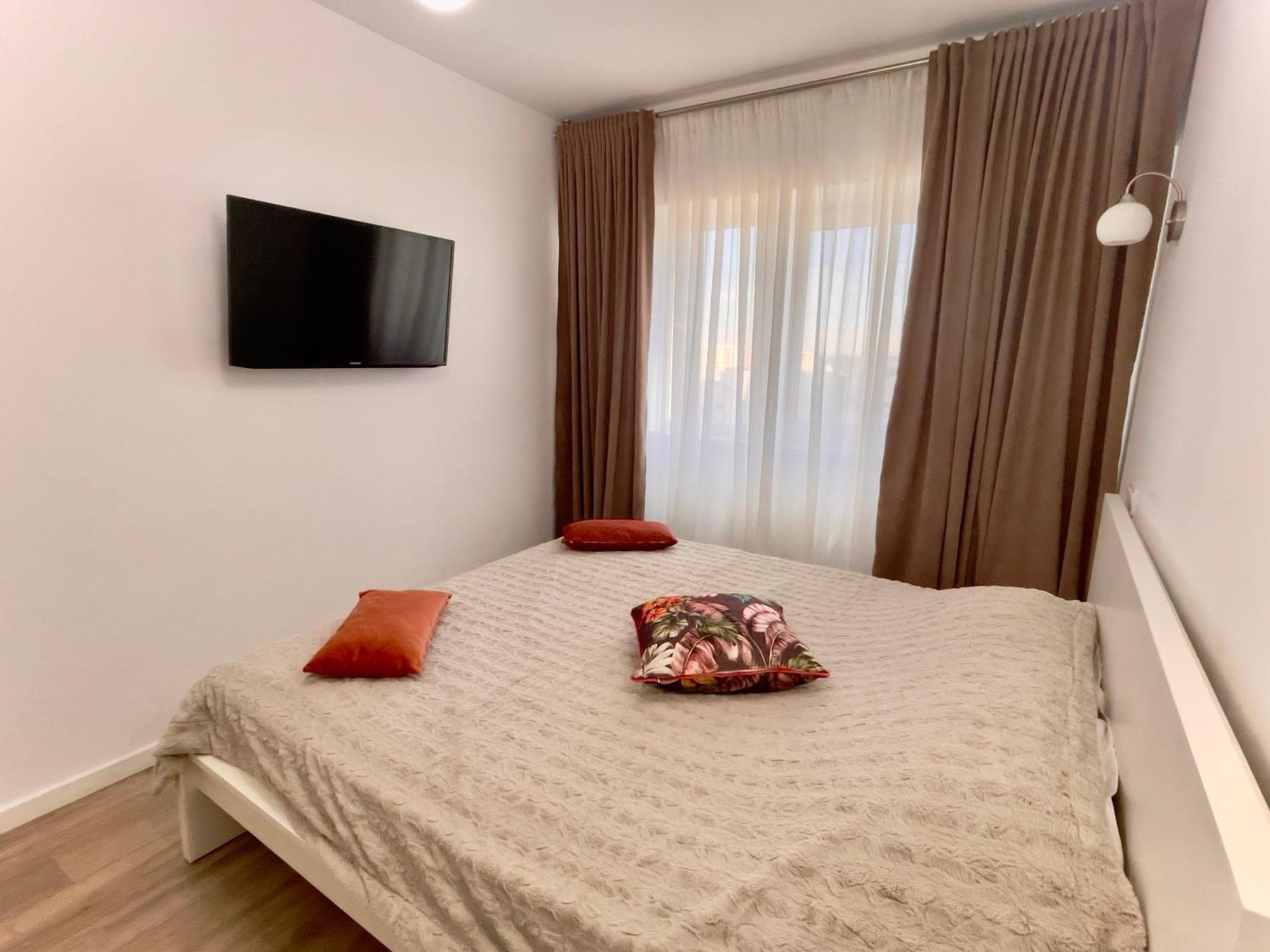 Appartamento Piazza Vista - Granvia Park Bucarest Esterno foto