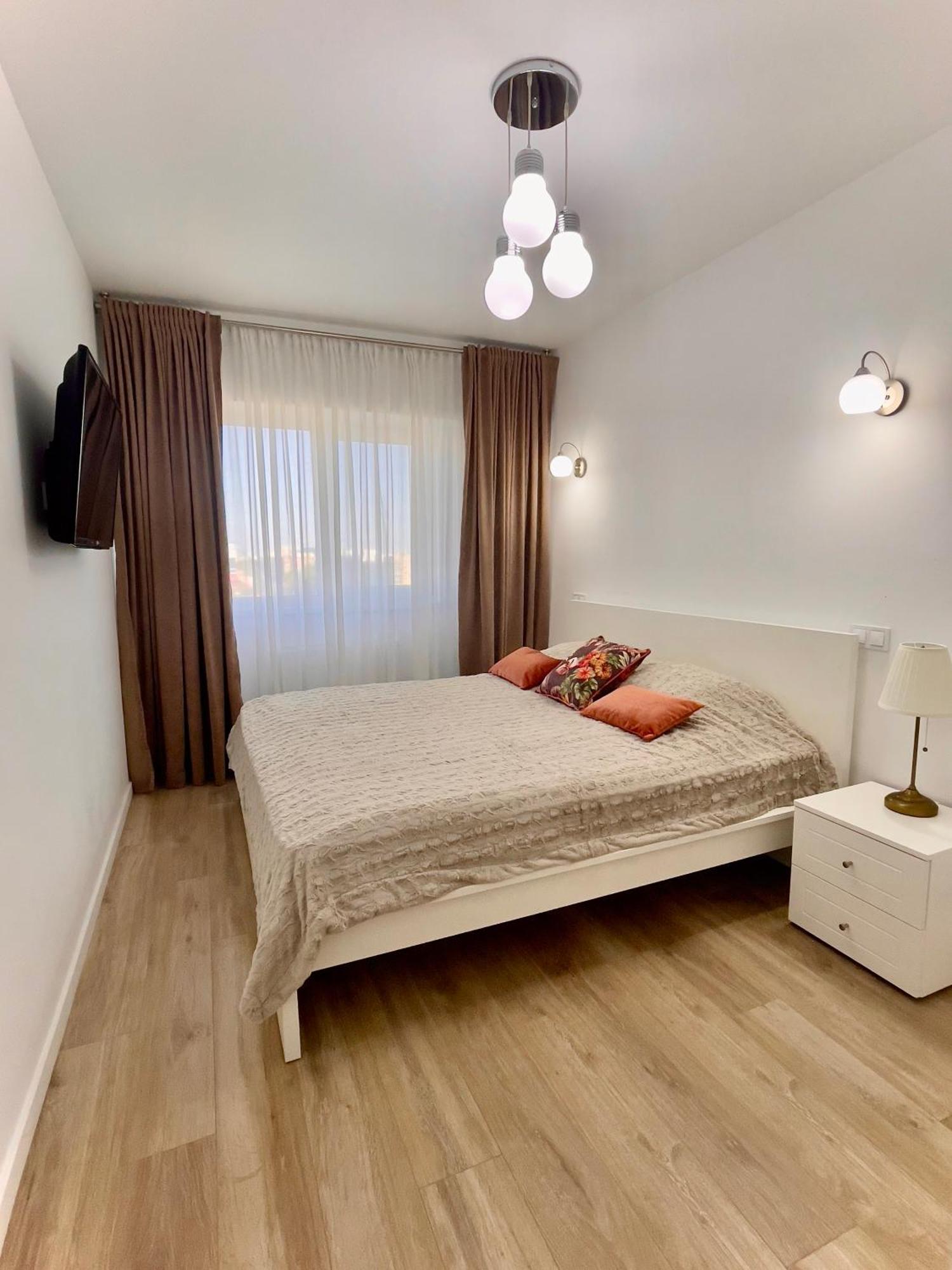 Appartamento Piazza Vista - Granvia Park Bucarest Esterno foto