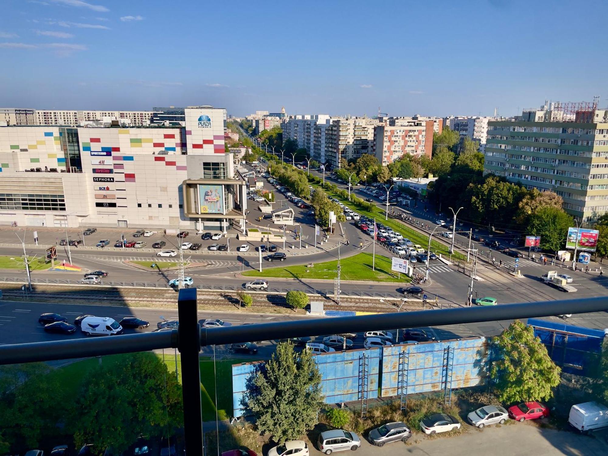 Appartamento Piazza Vista - Granvia Park Bucarest Esterno foto