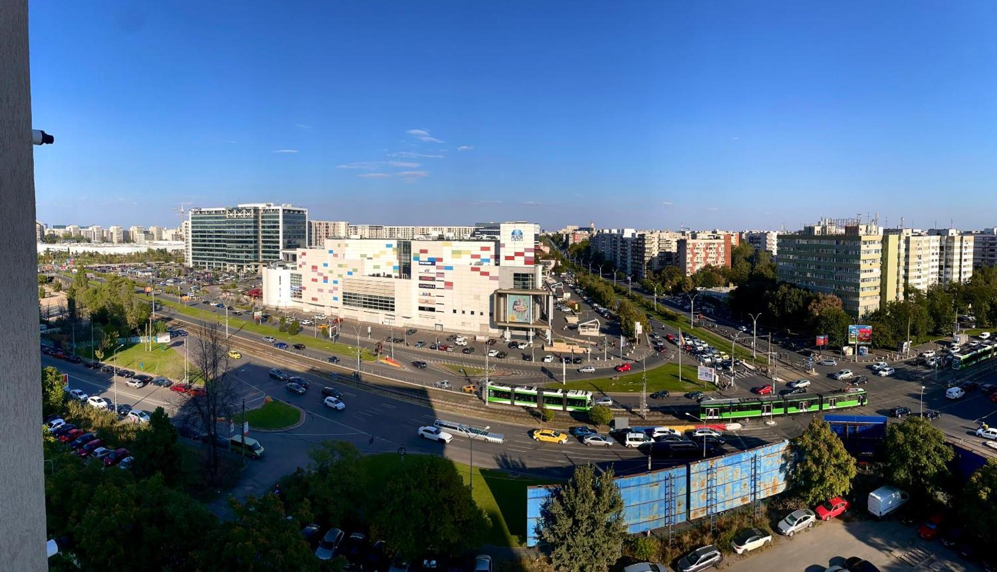 Appartamento Piazza Vista - Granvia Park Bucarest Esterno foto