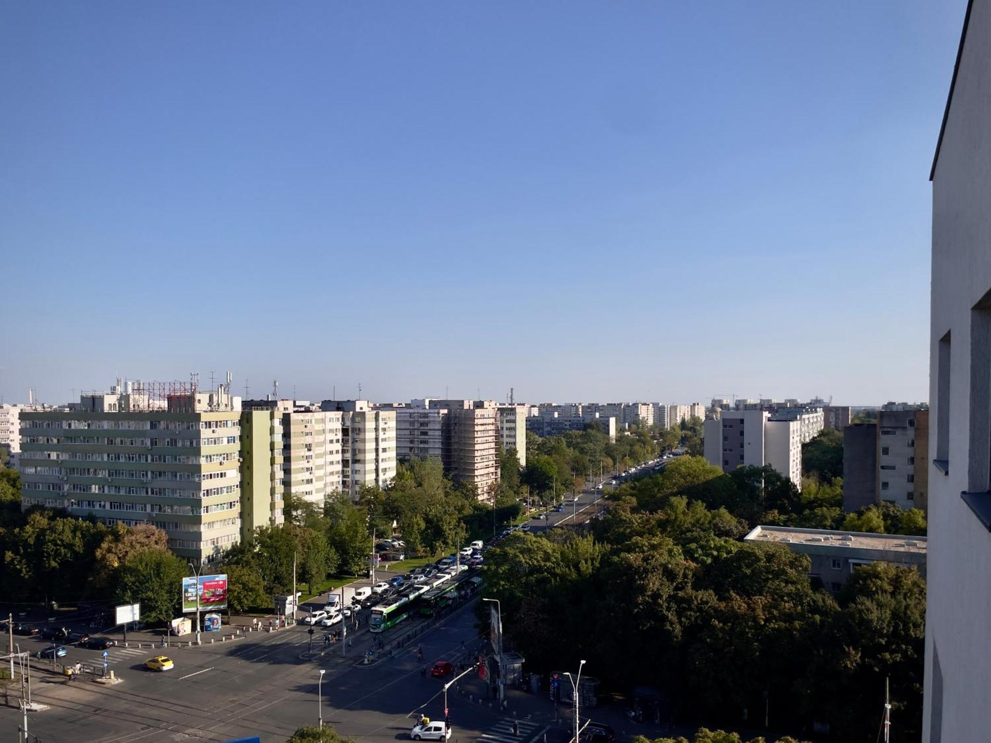 Appartamento Piazza Vista - Granvia Park Bucarest Esterno foto